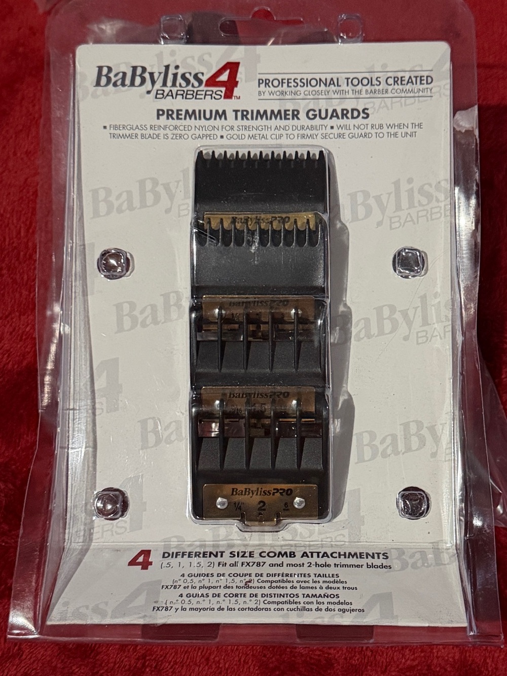 BaByliss 4 PROFESSIONAL  Premium Trimmer Guards